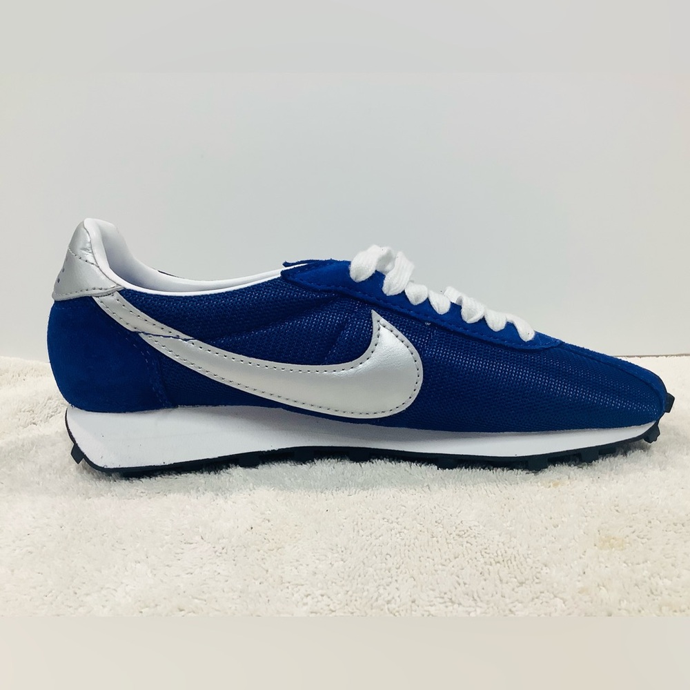Nike LD-1000 Royal Blue and Metallic Silver Sneakers - Picture 2 of 5